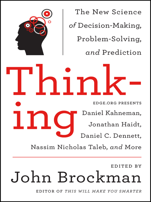 Title details for Thinking by John Brockman - Wait list
